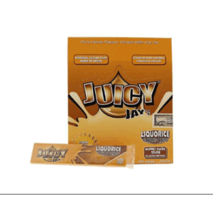 JUICY JAYs Liquorice KS Slim Papers - 24 units