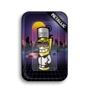 Metal Rolling Tray Clipperman Retrowave (275 mm x 175 mm)
