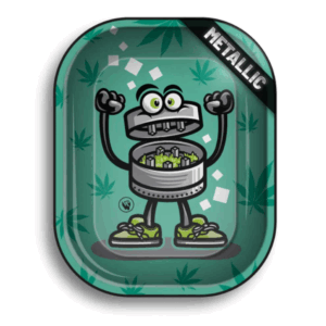 Metal Rolling Tray 420 Character 3/4 (140 mm x 180 mm)