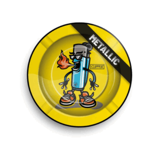 Metal Ashtray Clipper Character metallic (135 mm)