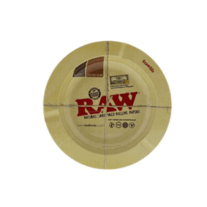 Raw Metal Ashtray 14 x 14 cm